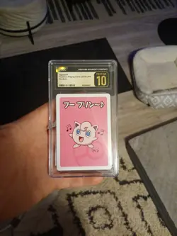 2019 POKEMON JAPANESE PLAYING CARDS OLD MAID JIGGLYPUFF CGC 10 PRISTINE - Image 2