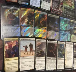 MTG - Magic Universes Beyond CLOUD - Fallout Surge Foils - ACR & PIP 40 Card Lot - Image 4