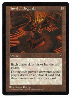 MTG Magic the Gathering Visions - Anvil of Bogardan - NM/Mint - Never Played - Image 1