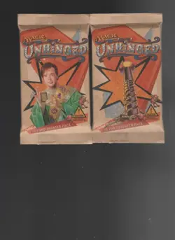 Magic the Gathering Unhinged 1 Booster pack Factory Sealed - Image 1