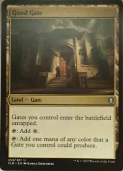 Gond Gate Regular - MTG Commander Legends, Battle for Baldur's Gate - Image 1