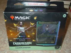 Duskmourn, Miracle Worker, Commander, NEW-SEALED, 2024, - Image 1