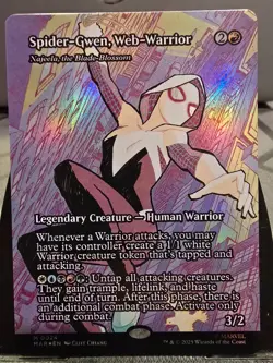 Spider-Gwen, Web-Warrior - FOIL Extended art - Mythic rare - Image 1