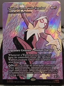 Spider-Gwen, Web-Warrior - FOIL Extended art - Mythic rare - Image 3