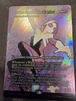 Spider-Gwen, Web-Warrior - FOIL Extended art - Mythic rare - Image 4