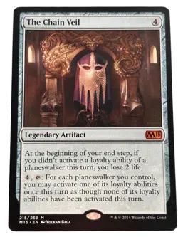 Magic: The Gathering Legendary Artifact The Chain Veil Mythic Regular M15 - Image 1