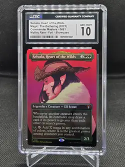MTG Commander Masters Showcase Selvala, Heart Of The Wilds 0681 CGC Gem Mint 10 - Image 1