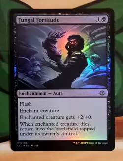 X 1 Fungal Fortitude NM-M The Lost Caverns of Ixalan LCI 106 MTG Magic - Image 1