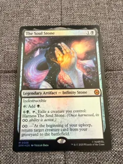 The Soul Stone Marvel's Spider-Man Foil Magic The Gathering MTG - Image 2