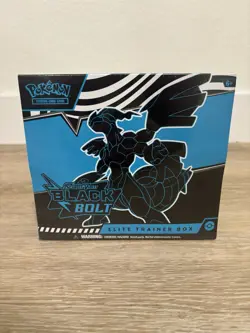 2025 Pokemon Scarlet & Violet Black Bolt Elite Trainer Box - Image 1