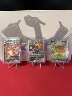 Pokemon TCG Charizard V , V Star , V Max UPC Promo Set SWSH 260 / 261/ 262 NM - Image 1