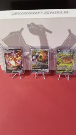 Pokemon TCG Charizard V , V Star , V Max UPC Promo Set SWSH 260 / 261/ 262 NM - Image 2