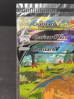 Pokemon TCG Charizard UPC Promo Set Sealed SWSH260 SWSH261 SWSH262 - Image 2