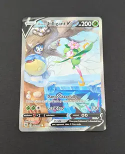 Hisuian Lilligant V 163/189 - Alt Art - Astral Radiance Pokemon TCG NM - Image 1