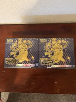2x Pokemon TCG Surging Sparks ETB Elite Trainer Box Brand NEW Factory Sealed - Image 1