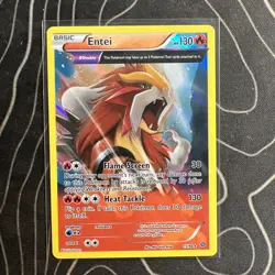 Entei (15) Holo Rare Pokemon XY - Ancient Origins #15/98 - Image 1
