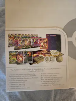 Pokemon TCG Sword and Shield Ultra Premium Collection Charizard Box UPC Unopened 820650871115 - Image 5