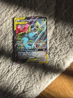 Celebi & Venusaur GX SM167 Sun & Moon Tag Team Black Star Promo Pokemon NM/MINT - Image 1
