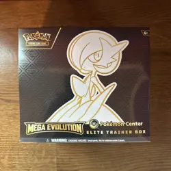 Pokemon Center Exclusive Mega Evolutions Elite Trainer Box ETB Factory Sealed - Image 1