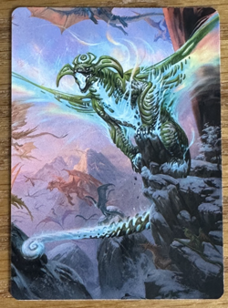 MTG Tarkir Dragonstorm Art Card, Ureni of the Unwritten 51/54 - Image 1