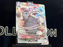 Pokemon Card Aggron VMAX 097/172 Brilliant Stars Full Art Holo Near Mint - Image 4