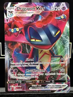 Dragapult VMAX - 093/192 - Pokemon Rebel Clash Sword & Shield Ultra Rare Card NM - Image 3