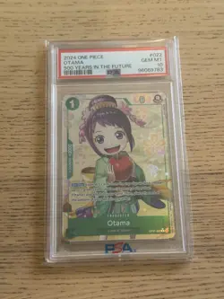 One Piece Card Otama Alt Art OP07-022 500 Years in the Future PSA 10 - Image 1