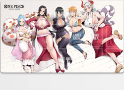 One Piece Girls Playing Mat Trading Card Game CCG TCG OPCG Playmat Yamato Nami - Image 1