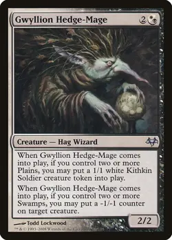 Gwyllion Hedge-Mage 1x MtG Eventide SP/NM - Image 1