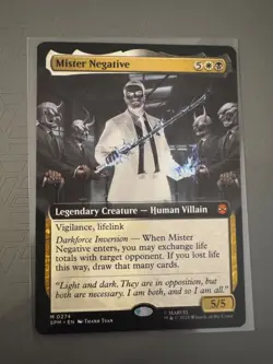 MTG Mister Negative - Spiderman - 0135 Mythic Villain - Image 1