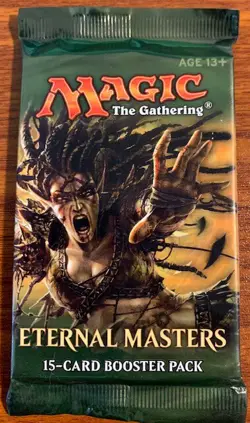 MTG Magic the Gathering Eternal Masters Pack NIP Free Shipping - Image 1