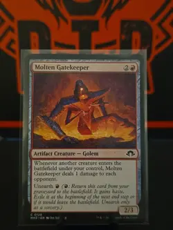 Molten Gatekeeper - 128 - MH3 - NM - MTG Magic the Gathering - Image 1