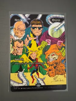 MTG Hex (Borderless) Regular 0017 Marvel's Spider-Man M/NM - Image 1