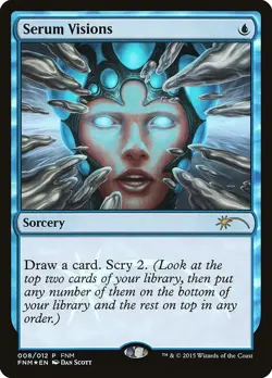 Serum Visions - FNM Promos (FNM) - NM - Magic The Gathering MTG - Image 1