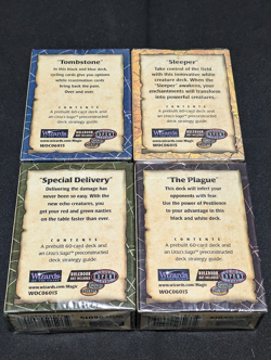 MTG URZA'S SAGA NEW UNOPENED PRECONSTRUCTED DECK PLAGUE TOMBSTONE SLEEPER THEME - Image 3