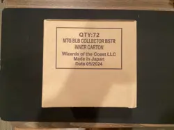 Magic the Gathering BLOOMBURROW 6 BOX COLLECTOR CASE Sealed MTG DOUBLE BOXED!! - Image 1