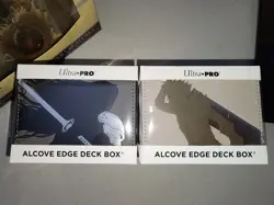 Ultra-Pro MTG Final Fantasy Alcove Edge Deck Box - Cloud and Sephiroth - BOTH - Image 1