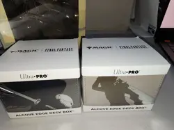 Ultra-Pro MTG Final Fantasy Alcove Edge Deck Box - Cloud and Sephiroth - BOTH - Image 2