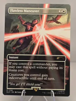 MTG - Flawless Maneuver - Secret Lair - SLD - #1728 NM BORDERLESS - Image 1