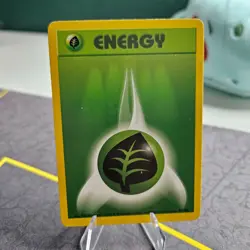 Pokemon Grass Energy - WOTC Base Set Common 99/102 Unlimited 1999 - Image 3