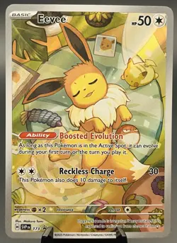 Eevee 173 Promo SV: Prismatic Evolutions Black Star Promo Pokemon TCG NM - Image 1