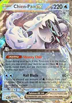 Pokemon TCG Chien-Pao ex 061/193 Paldea Evolved - Image 1