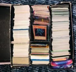 VINTAGE POKEMON, YUGIOH, MAGIC THE GATHERING TCG LOT ALMOST 7 lbs. - Image 1