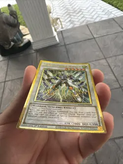 Yugioh! LP Stardust Charge Warrior - MAGO-EN029 - Premium Gold Rare - 1st Editio - Image 2
