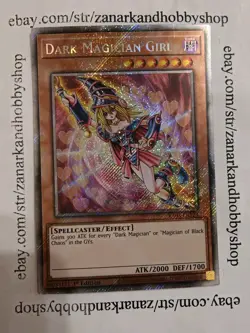 Yugioh Dark Magician Girl (Platinum Secret Rare) RA03-EN123 - Image 1