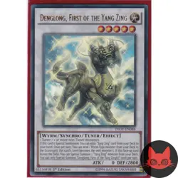 Yugioh Denglong, First of the Yang Zing INOV-EN048 Ultra Rare 1st Edition NM - Image 1
