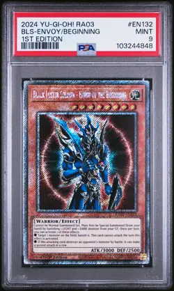 2024 1ST ED #EN132 BLACK LUSTER SOLDIER - ENVOY OF THE BEGINNING PSA 9 - Image 1
