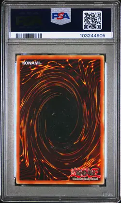 2024 YU-GI-OH! RA03-QUARTER CENTURY BONANZA #EN123 DARK MAGICIAN GIRL PSA 9 - Image 2