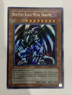 Yu-gi-oh Red-eyes Black Metal Dragon Pp01 Secret Rare Nm - Image 2