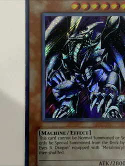 Yu-gi-oh Red-eyes Black Metal Dragon Pp01 Secret Rare Nm - Image 3